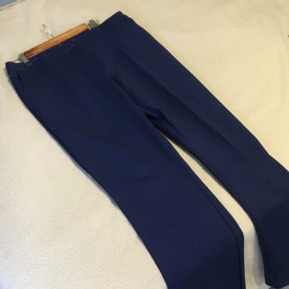 Long Tall Sally Navy Bootcut Trousers